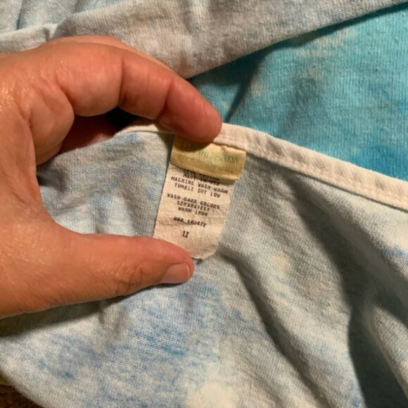 Vintage Lady Wilderness XL Blue Tie-Dye Sport Spaghetti Tank Top‎ (G) - Picture 8 of 8